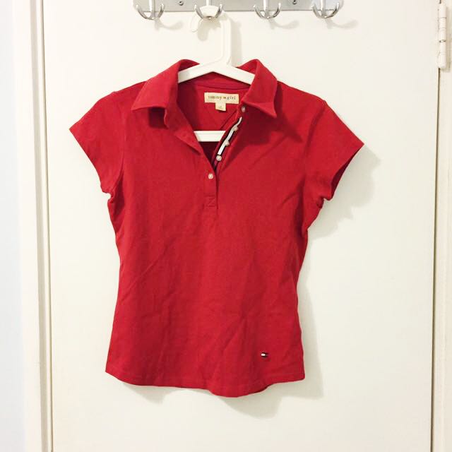 tommy girl polo shirt
