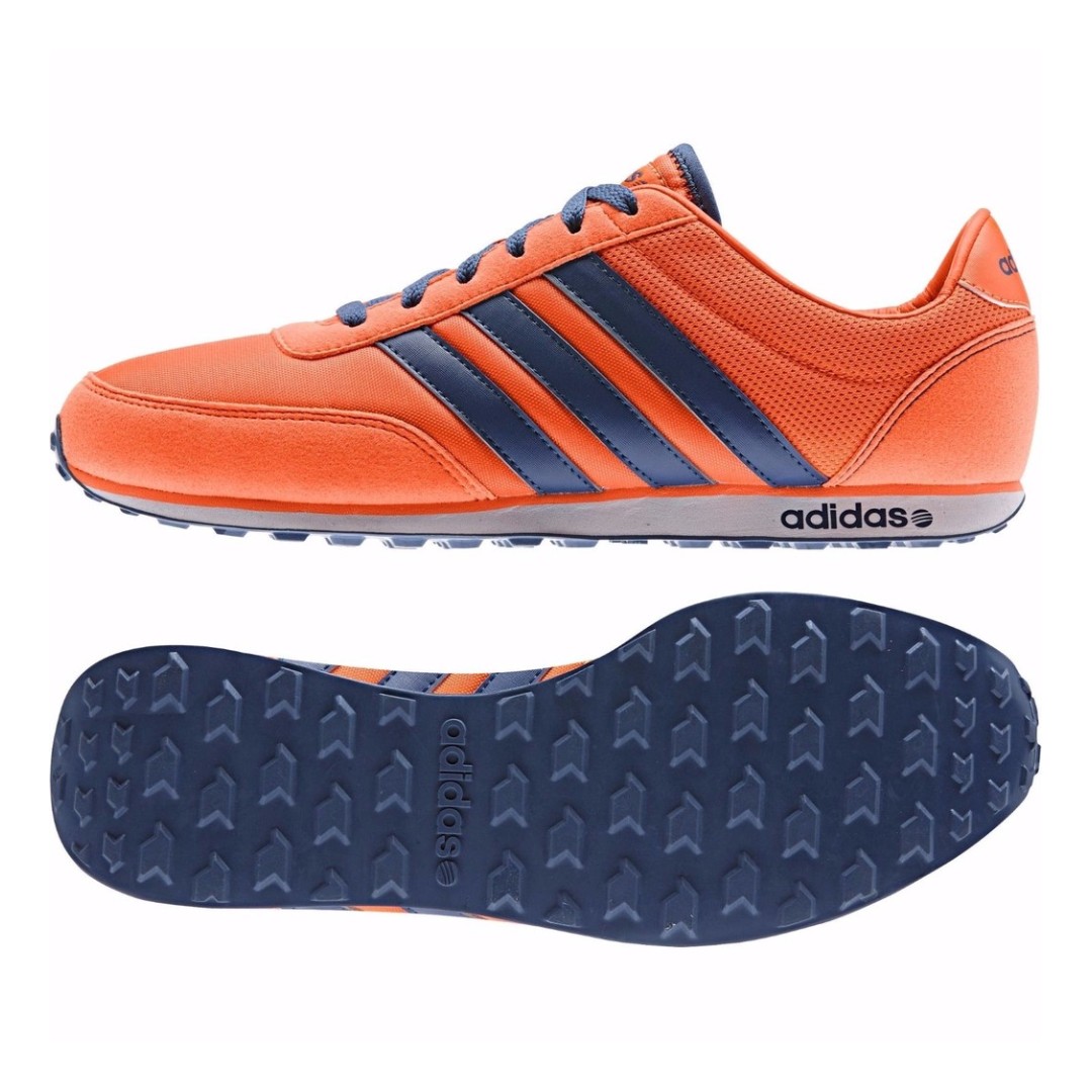 adidas Men NEO V Racer Shoes NAVY, Men's Fashion, Footwear, Sneakers on
