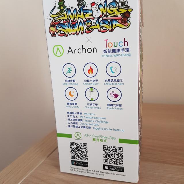 Archon touch fitness clearance wristband activity tracker