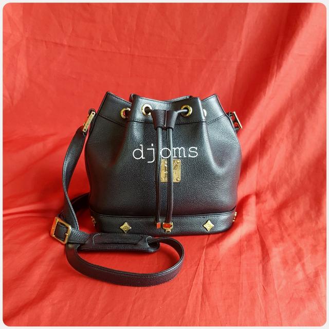mcm small drawstring bucket bolsa