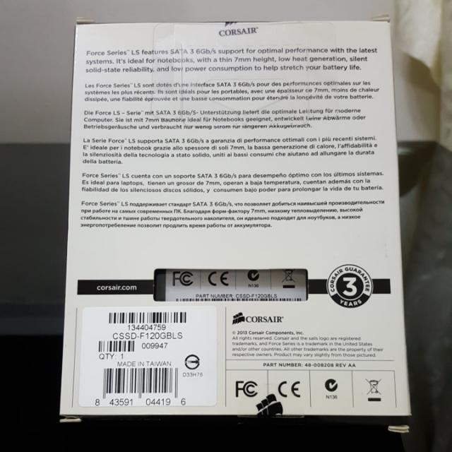 Corsair force ls 120gb deals
