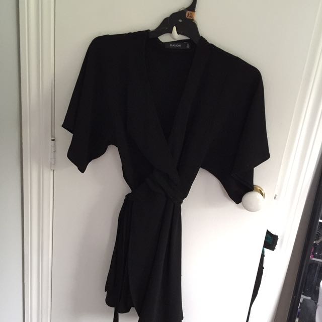 glassons wrap dress