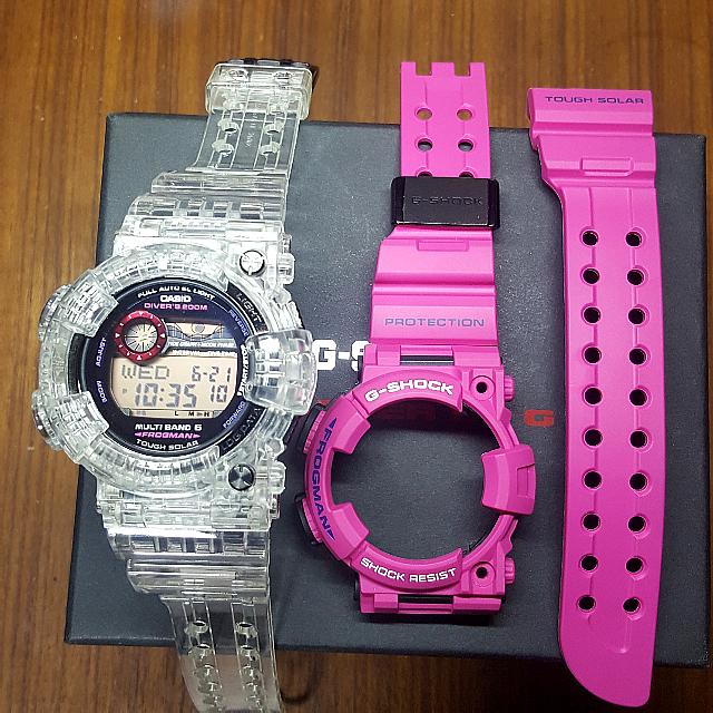 G shock frogman new arrivals transparent