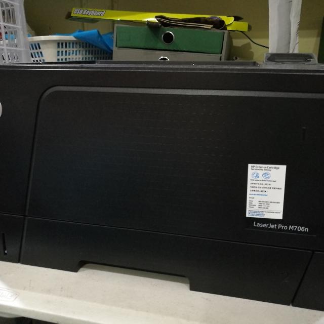 HP Laserjet Pro M706n, Computers & Tech, Printers, Scanners & Copiers ...
