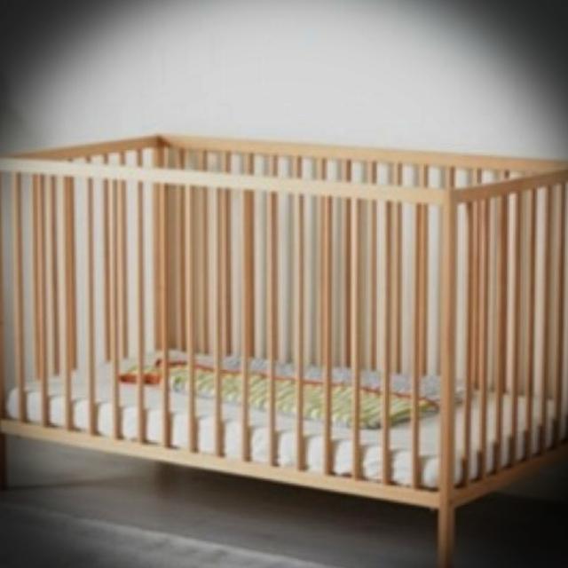 IKEA Baby Crib, Babies & Kids, Baby Nursery & Kids Furniture, Childrens