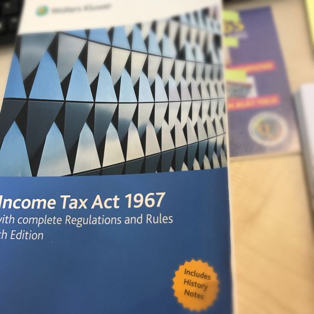 Income Tax Act 1967 Books Stationery Books On Carousell