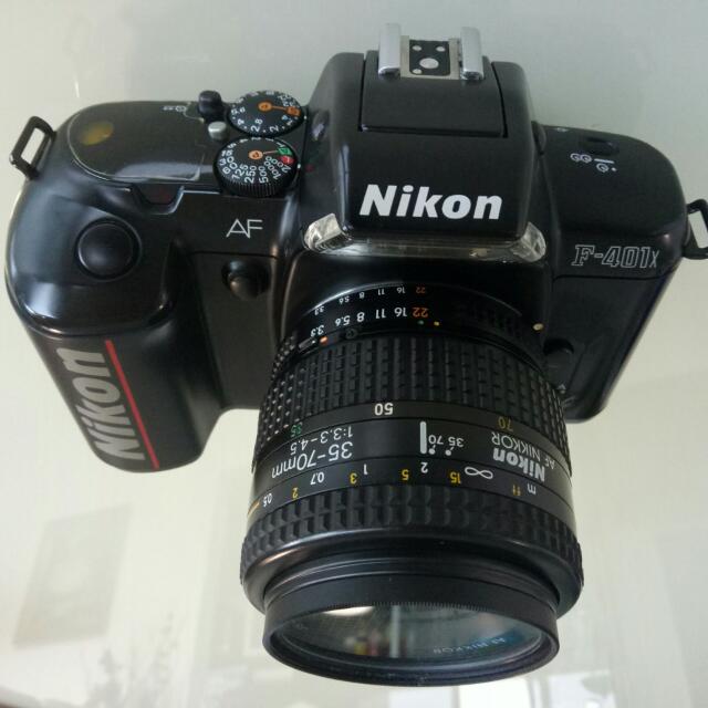 Nikon F 401 Slr Analog Camera Photography On Carousell