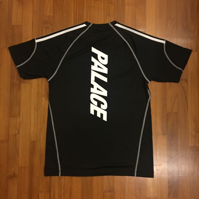 Palace X Adidas T-Shirt Black White, Men'S Fashion, Tops & Sets, Tshirts &  Polo Shirts On Carousell