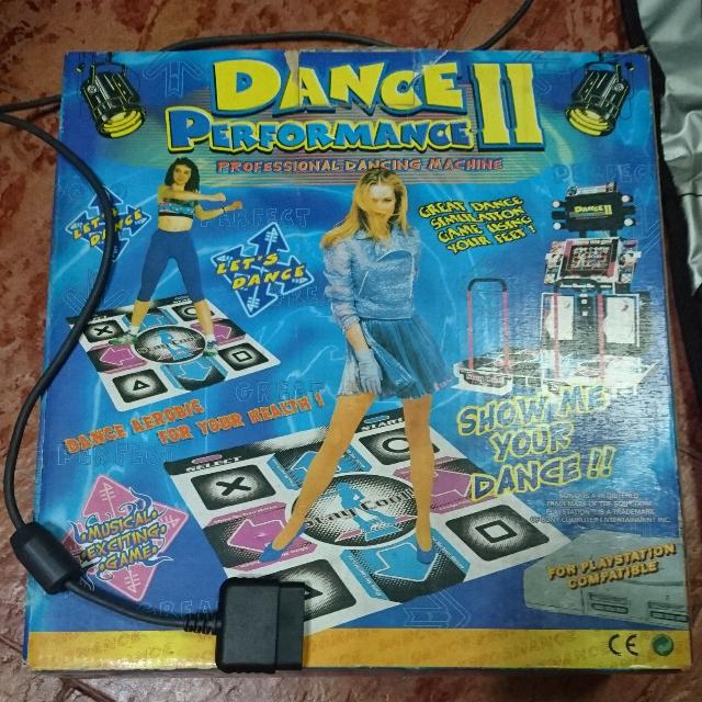 Ps2 Dance Mat Toys Games Video Gaming Video Games On Carousell