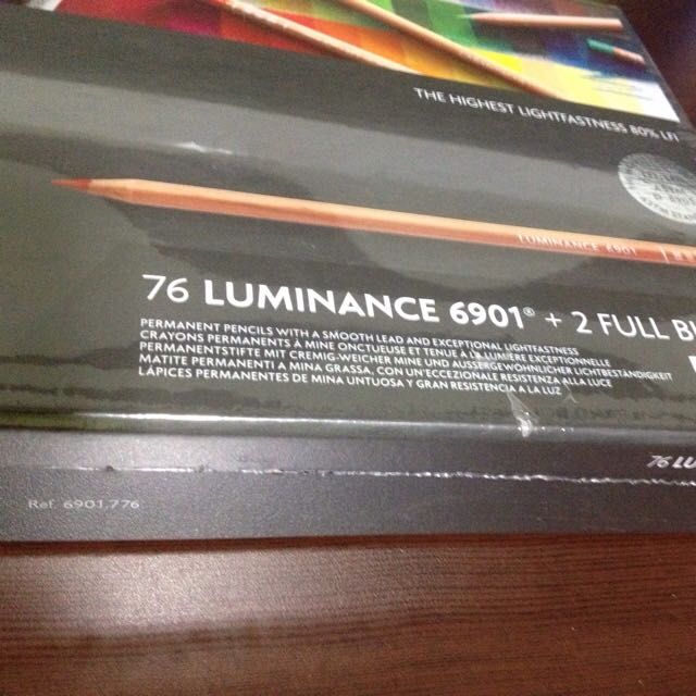 Sealed Caran D Ache Luminance Colored Pencils Box Of 76 2 Blenders Design Craft Craft Supplies Tools On Carousell Caran d'ache pablo 120 permanent lead coloured pencils tin. sealed caran d ache luminance colored pencils box of 76 2 blenders