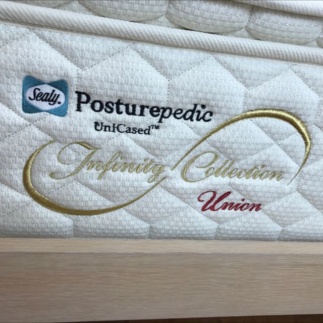 Sealy Posturepedic Unicased Mattress Infinity Collection Furniture Beds Mattresses On Carousell