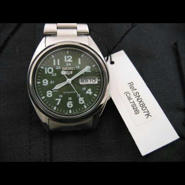 seiko 5 field watch