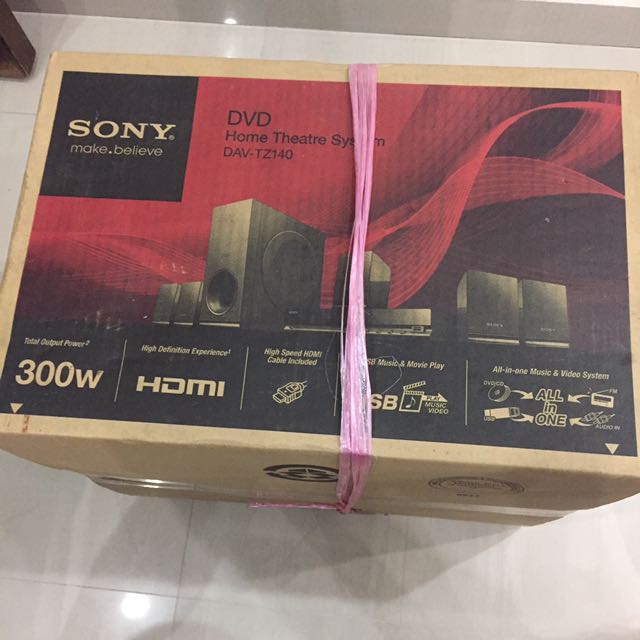 Sony DVD Home Theatre System DAVTZ140, TV & Home Appliances, TV