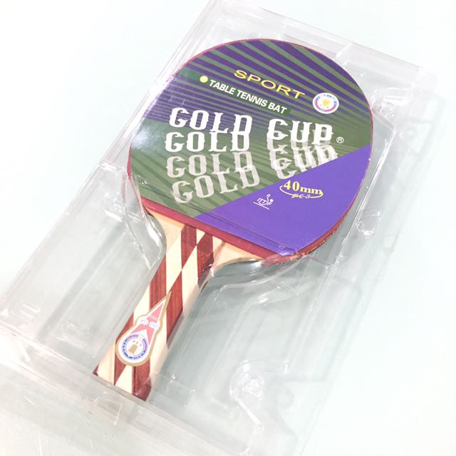 Table Tennis Bat Racket With Inverted Sandwich Rubber, Sports Equipment, Sports & Games, Racket