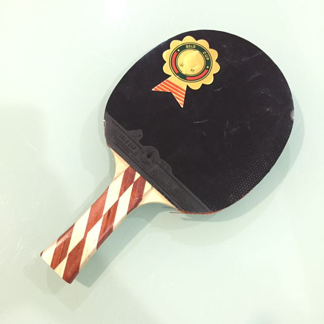 Table Tennis Bat Racket With Inverted Sandwich Rubber, Sports Equipment, Sports & Games, Racket