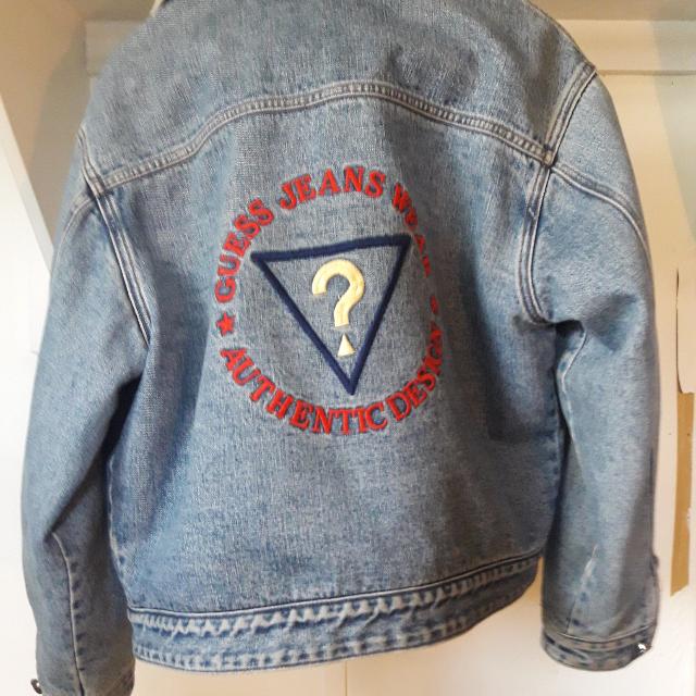 guess denim jacket vintage