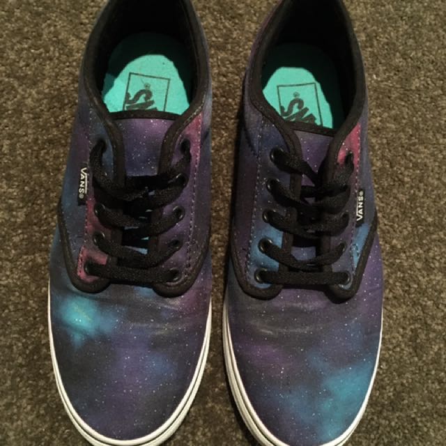 Women s Galaxy Vans Women s Fashion Shoes on Carousell