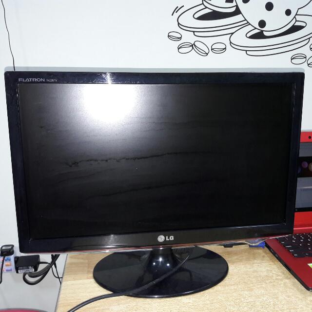 Lg 21 5 W2261vp Pf Monitor Self Collect Sims Place Electronics Computers On Carousell