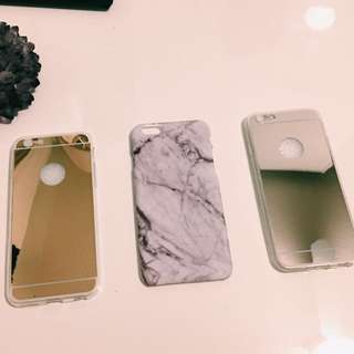 mirror & marble iphone 6 cases