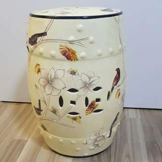 Oriental/Chinoiserie Birds&Flowers Stool