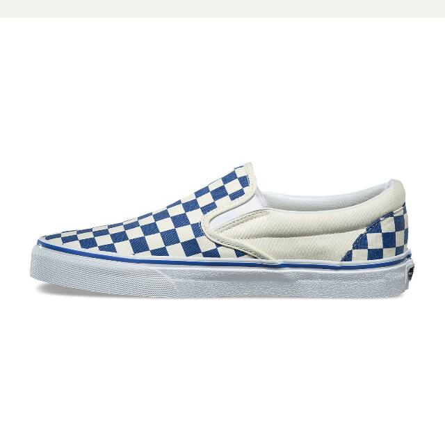blue n white vans