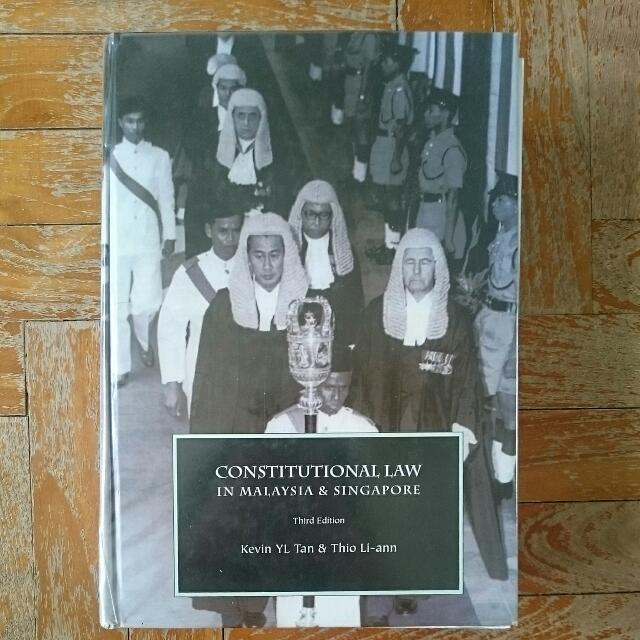 Constitutional Law In Malaysia Singapore Books Stationery Textbooks On Carousell