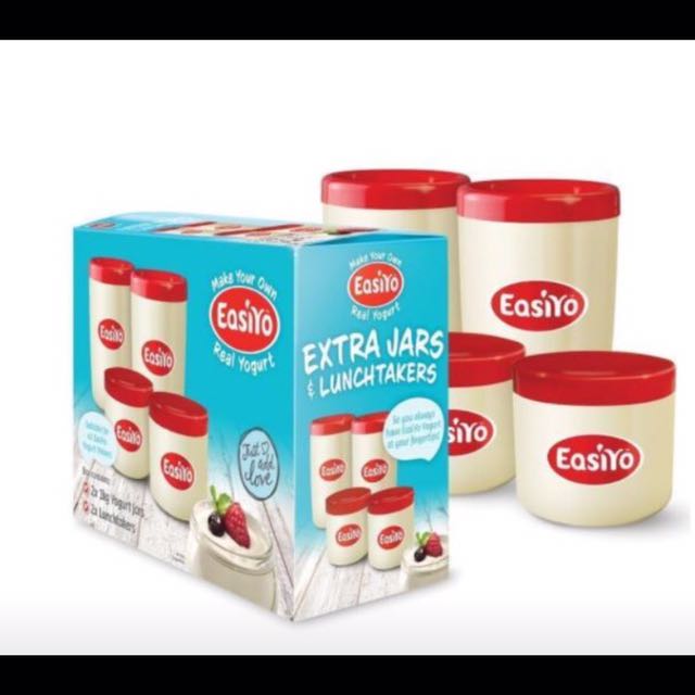 Easiyo Jars Set, 傢俬＆家居, 廚具和餐具, 食物整理及儲存 Carousell