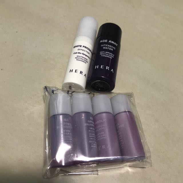 Hera Sample Set (Category: Makeup) located in Singapore. Submitted by bananamakeup (Listing ID 112629327, Image 1). Description: .
