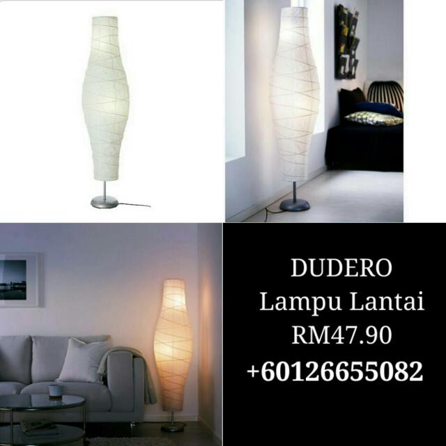 Ikea Dudero Floor Lamp Home Furniture Home Decor On Carousell