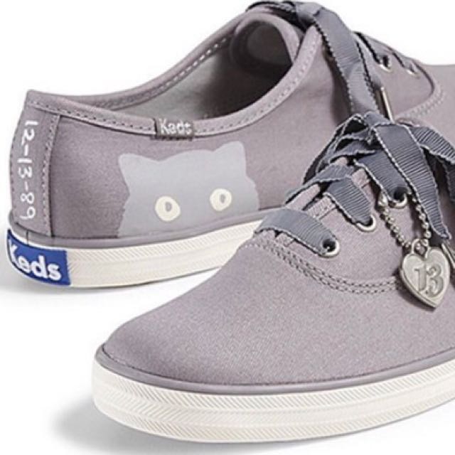 Keds Cat Grey Shoes, Women's Fashion 