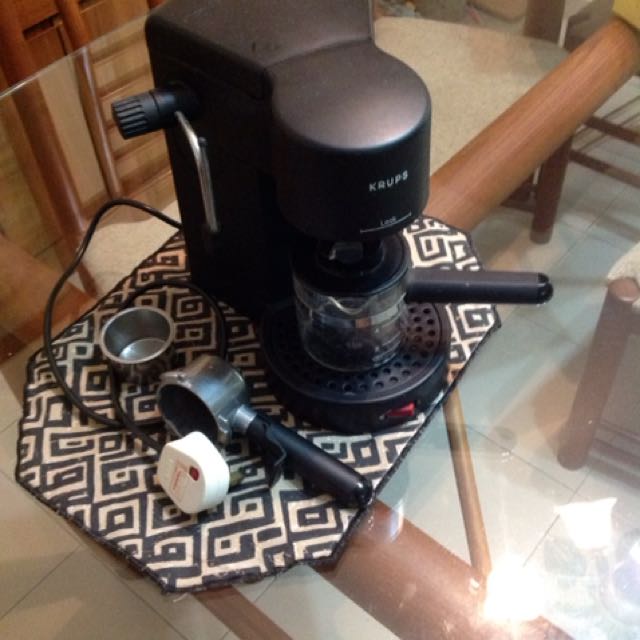 Krups Bravo 871 Coffee And Espresso Machine, TV & Home Appliances