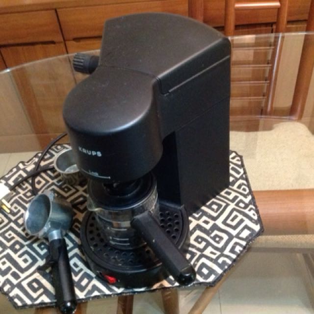 Krups Bravo 871 Coffee And Espresso Machine, TV & Home Appliances