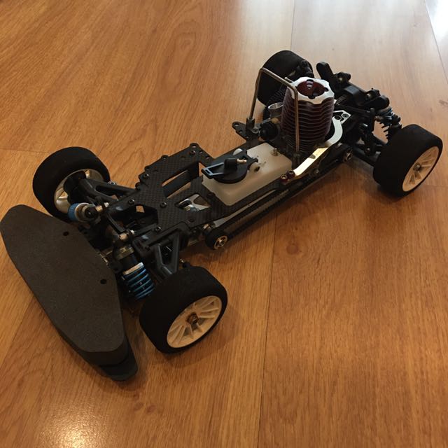 無限精機 1/10 MTX-3 T0020 エンジンRC ラジコン