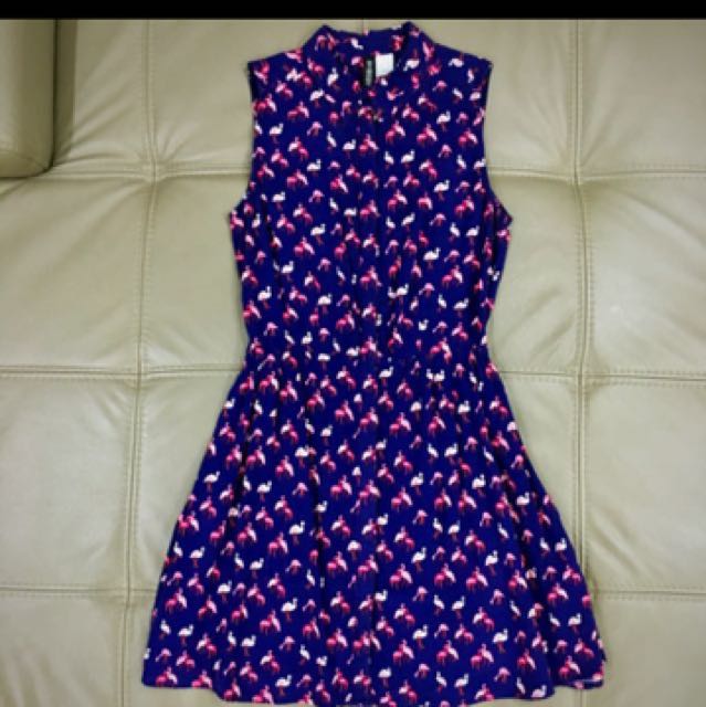 pink flamingo h m dress Women s Fashion Dresses Sets Dresses on Carousell