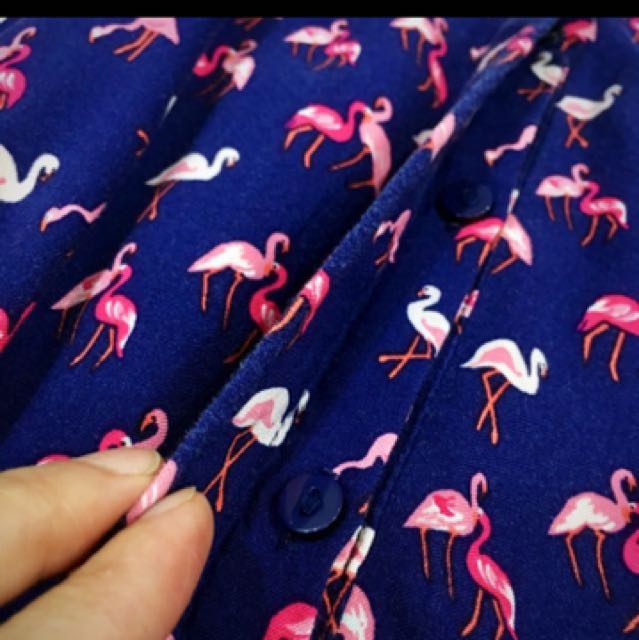 H&m flamingo dress cheap