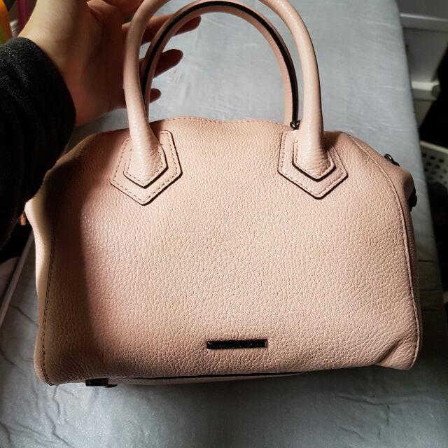 Pre loved Rebecca Minkoff Micro Perry Satchel Blush Pink
