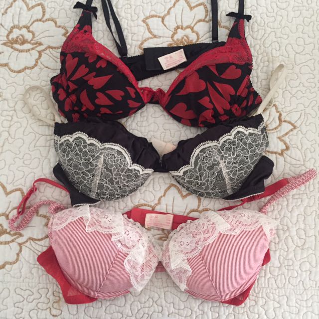 Ravijour (Japan brand) Bra X 3, Women's Fashion, New Undergarments