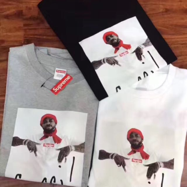 Supreme shirt with guy on it clearance