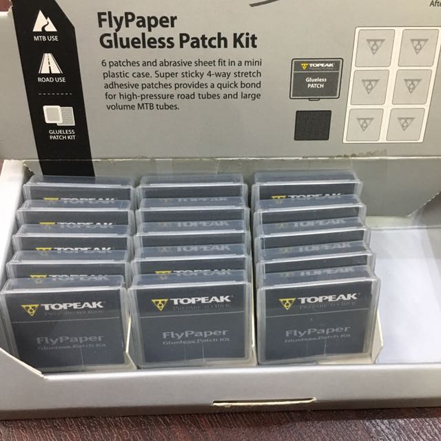 topeak glueless patch kit