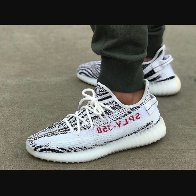 zebra yeezy uk