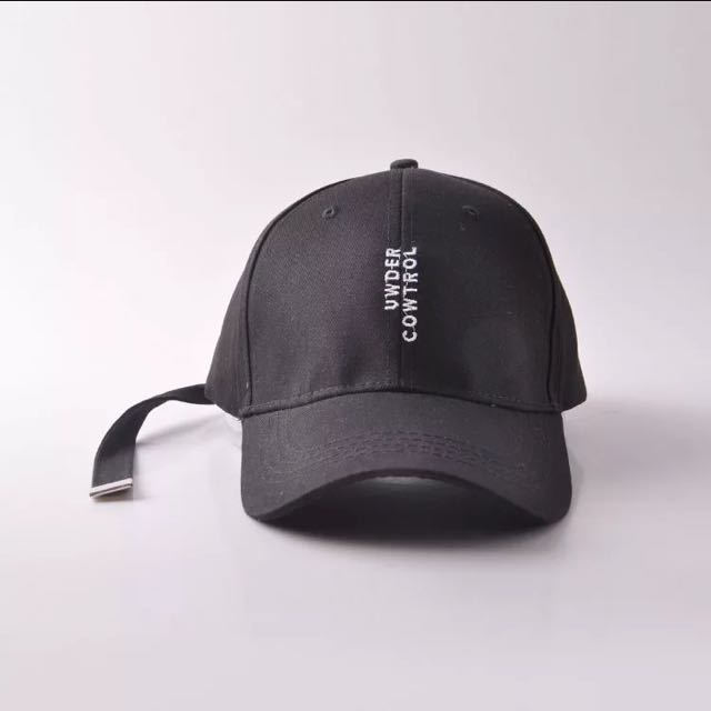 baseball cap with strap