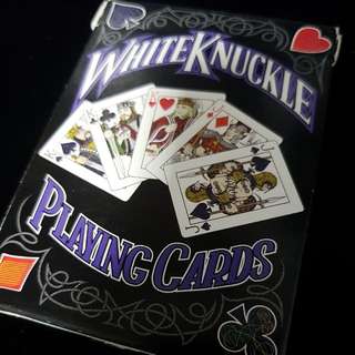 White Knuckle Blue V3 Playing Cards