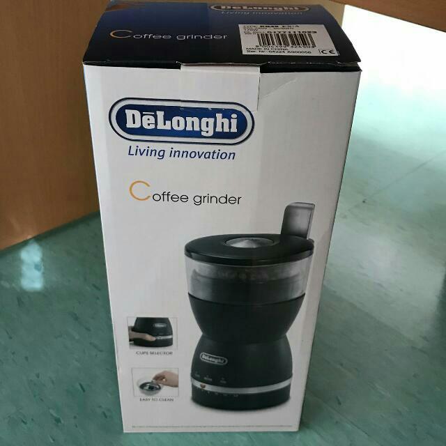Delonghi Coffee Grinder, 家庭電器, 廚房電器, 咖啡機及咖啡壺 Carousell