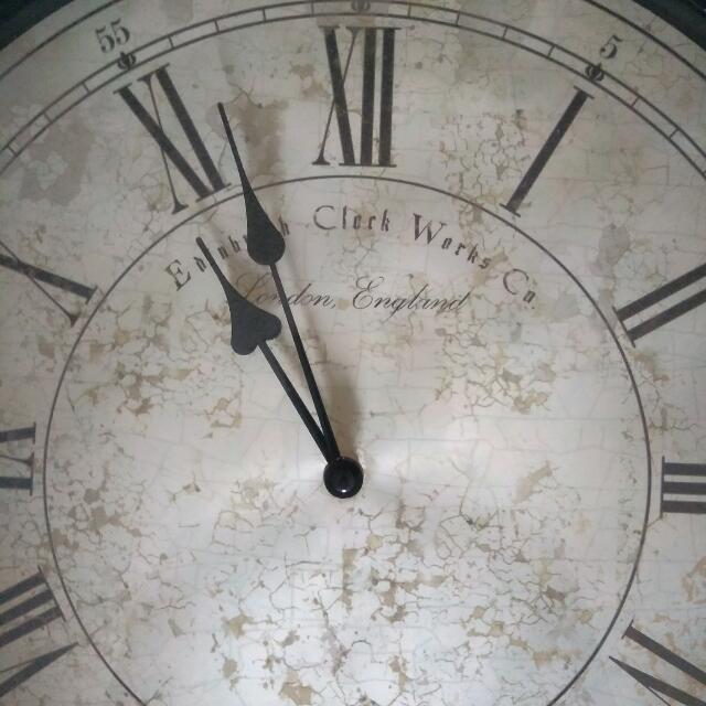 Edinburgh Clock Works Co. Wall Clock, Furniture & Home Living on Carousell
