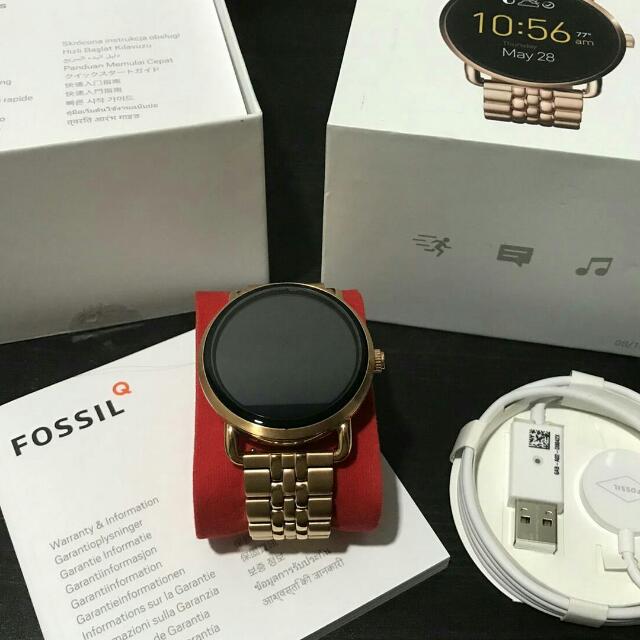 Harga jam top fossil q wander