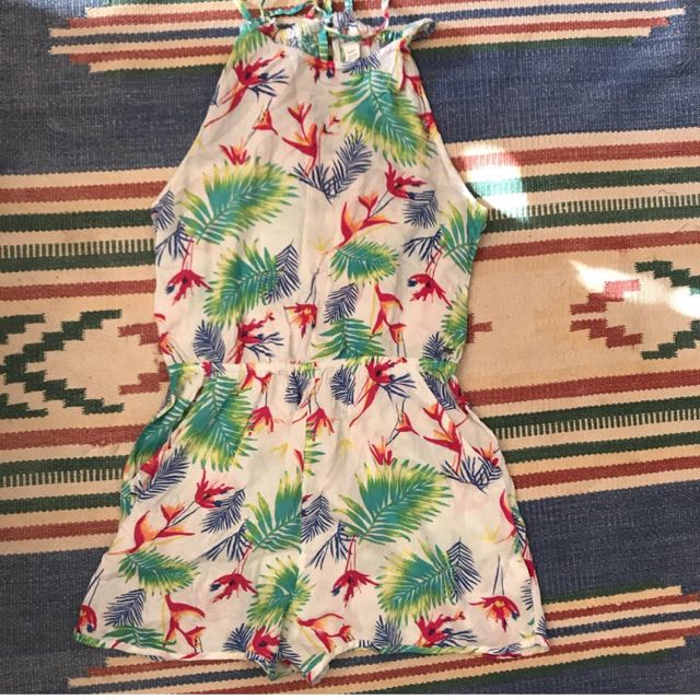 bright coloured playsuit