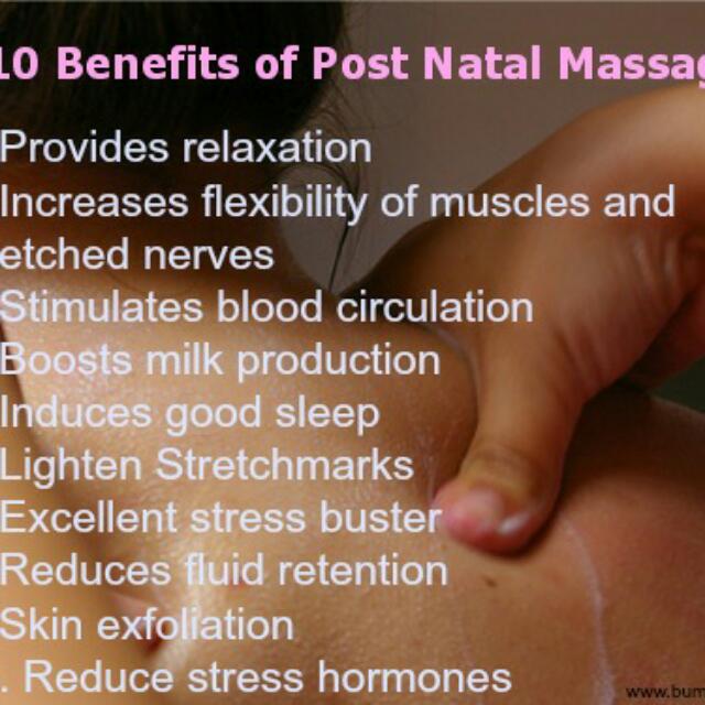 Postnatal massage package Clearance