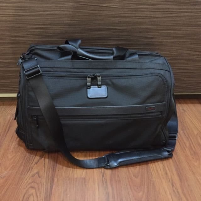 tumi alpha 2 framed soft duffel