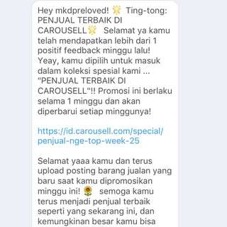 Thankyou Carousell