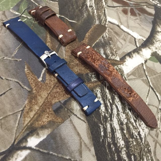 手製皮錶帶20mm Rolex 5513 1680 1675 1601 Vintage 1016, 興趣